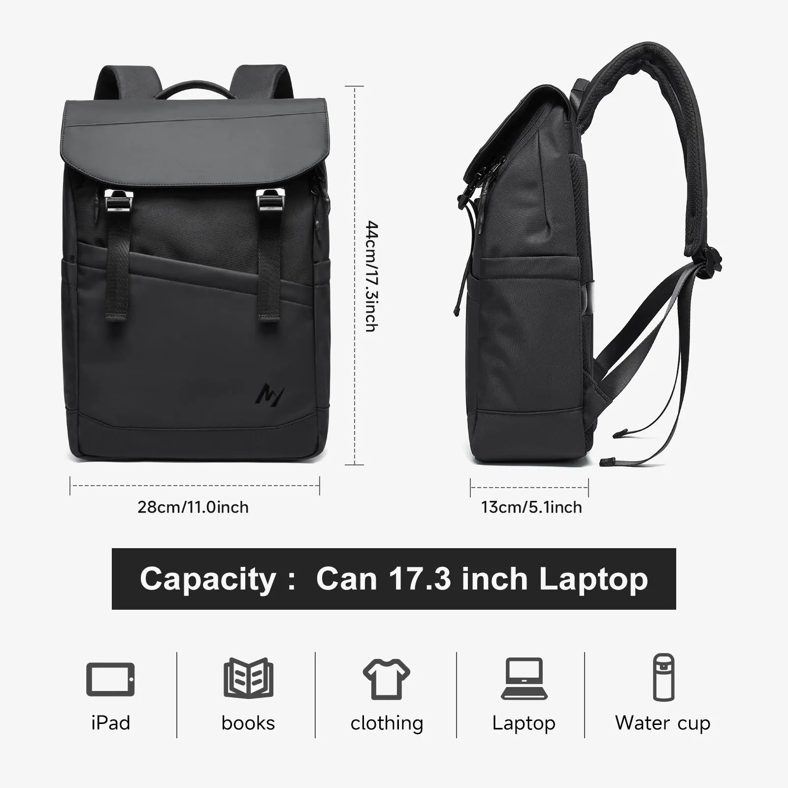 MOYYI Waterpoof Business Backpack Bags for Men Travel Backpack Laptop Backpack Bags