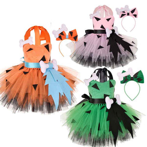Pumpkin Princess Girls Halloween Costume Tutu Dress