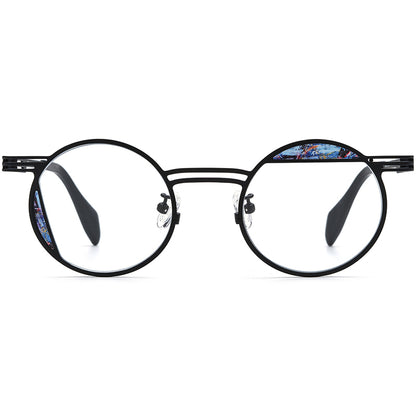 Ultralight Titanium Round Optical Glasses - MCROONS - detail view