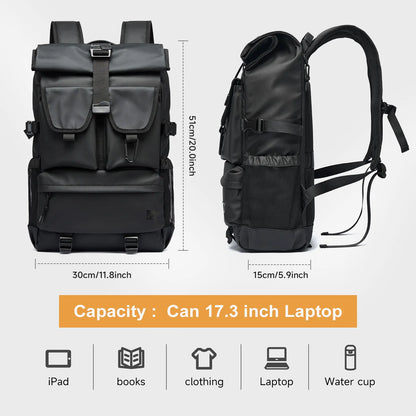 MOYYI Large Capacity Travel Backpack Bags for Men Outdoor Laptop Backpack