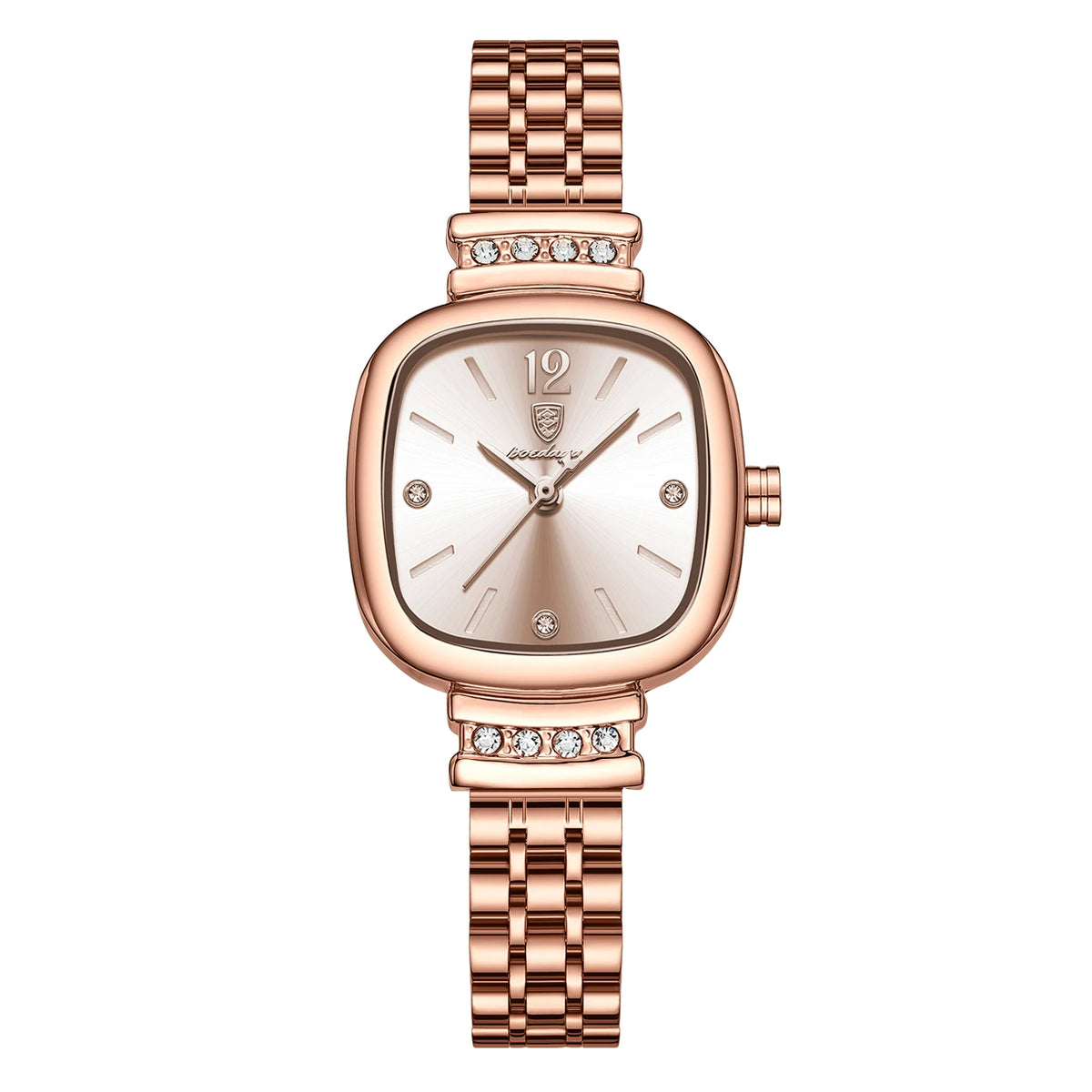 Poedagar 710 Women's Luxury Quartz Watch – Leather Strap, Waterproof