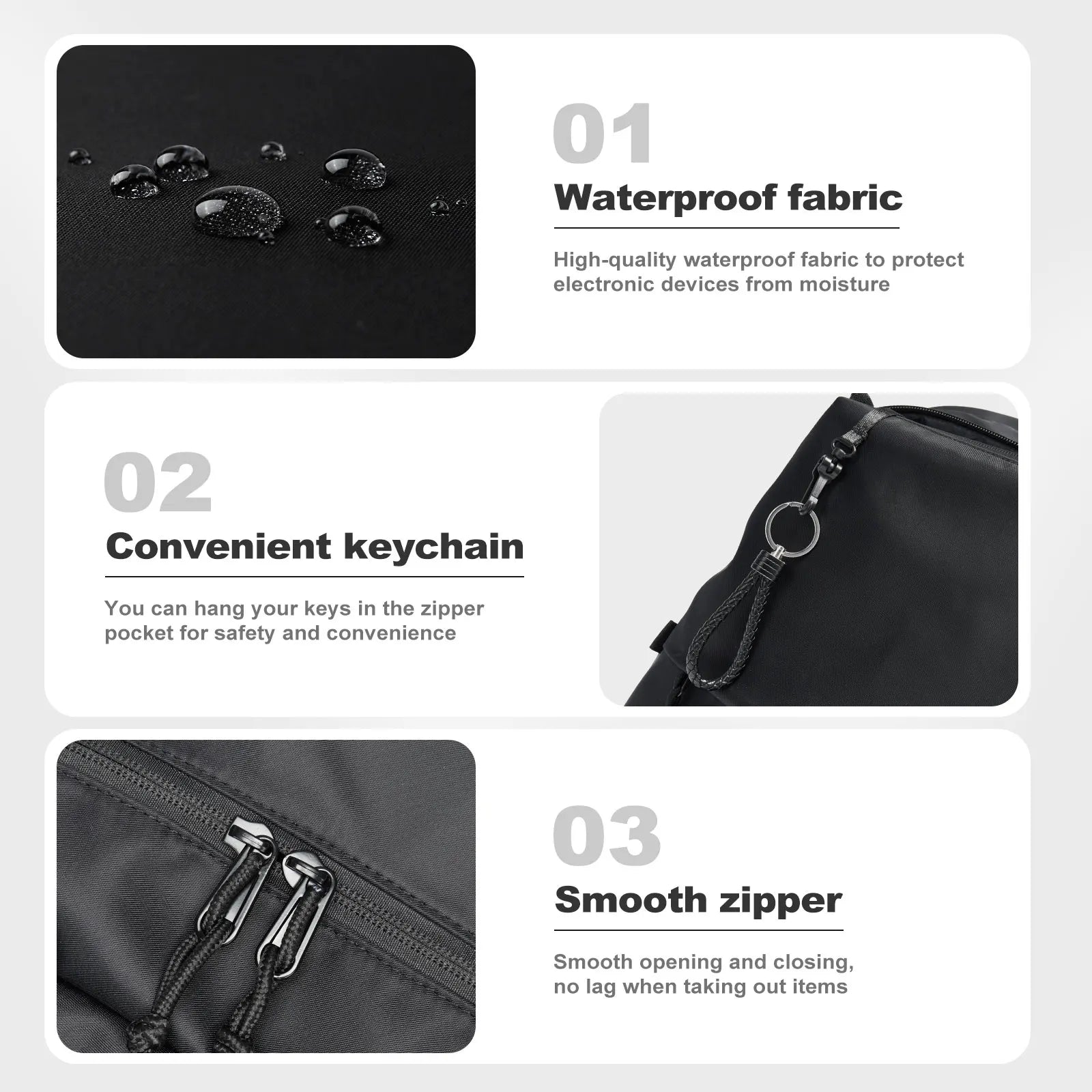MOYYI Wholesale Oxford Backpacks Waterproof Laptop Backpack Large Capacity Daily Travel Backpacks for Men