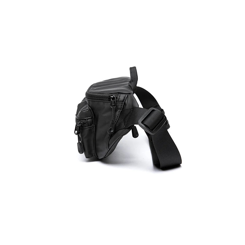 Men'S Shoulder Bag PVC Commute Vintage Water Resistant Travel Crossbody Bag Men Custom Logo Unisex Bags Can Fit 7.9 Inch Flat