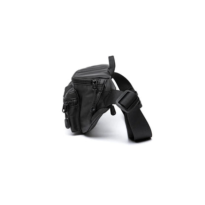 Men'S Shoulder Bag PVC Commute Vintage Water Resistant Travel Crossbody Bag Men Custom Logo Unisex Bags Can Fit 7.9 Inch Flat
