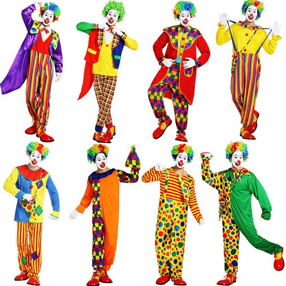 Circus Jester Clown Halloween Costume - MCROONS full look