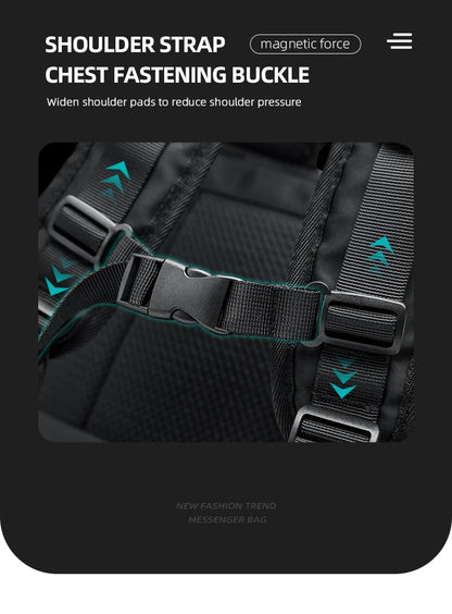 MOYYI Roll-Top Men'S Laptop Backpack Waterproof Outdoor Travel Backpack for Man Sport Camping Polyester Backpacks