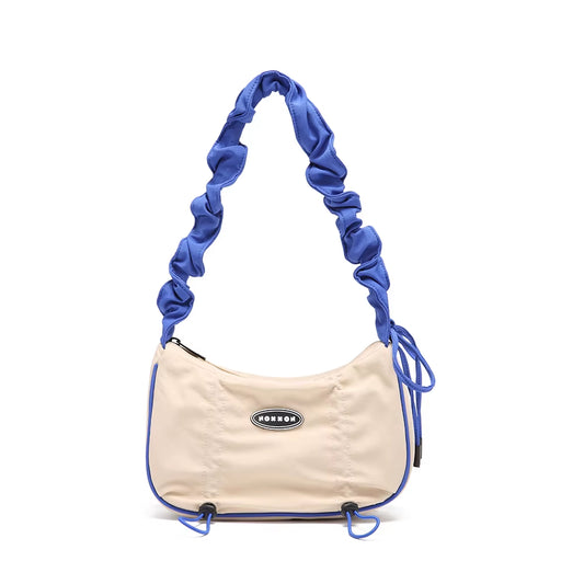NOXXON Single Shoulder Bag Waterproof Nylon Underarm Bag Casual Purse Bag for Travel Exquisite Shoulder Handbag for Women