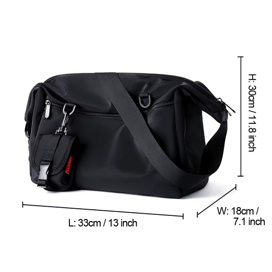 MOYYI Waterproof Light Weight Sport Crossbody Bags for Men Shoulder Bags