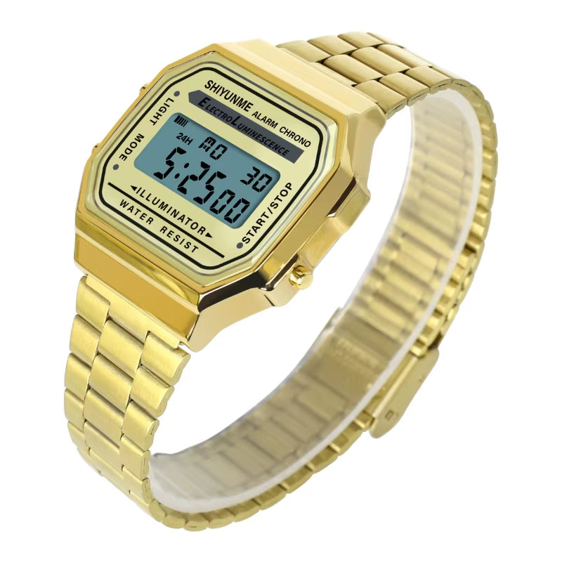 2212 J Cheap Price Wholesale Digital Watches for Men Sports Watch Stainless Steel Luminous Men Watches Waterproof Alarm Week Dis