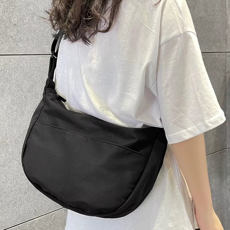 Mini Belt Bag with Adjustable Strap Nylon Hobo Bags Shoulder Waist Pouch Chest Bag for School Casual Sport Camping Hiking