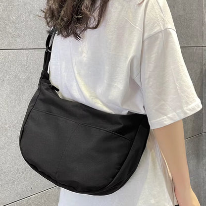 Mini Belt Bag with Adjustable Strap Nylon Hobo Bags Shoulder Waist Pouch Chest Bag for School Casual Sport Camping Hiking
