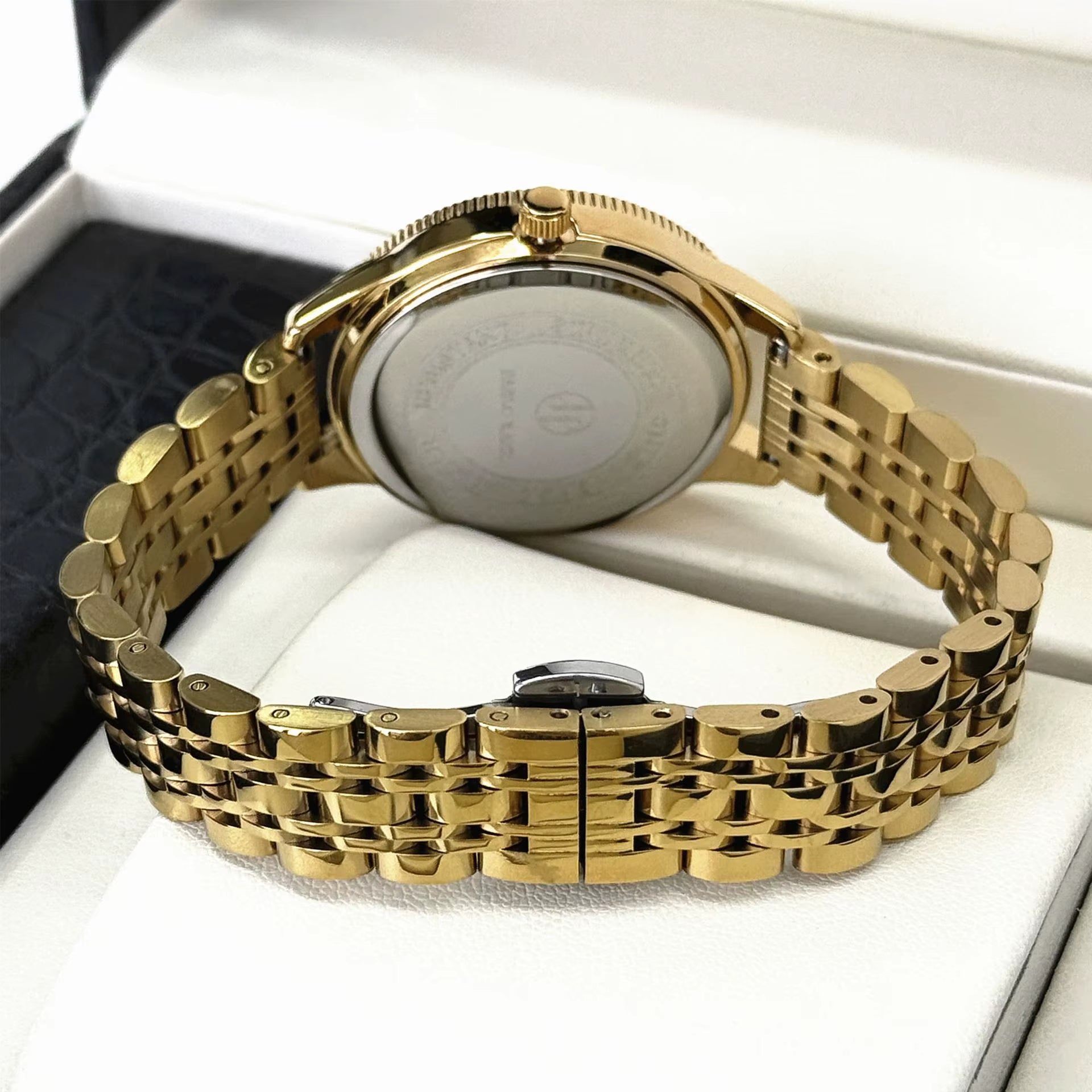 Luxury Girls' Steel Waterproof Watch Customized Logo Quartz Watch Fashionable Diamond Watch for Women