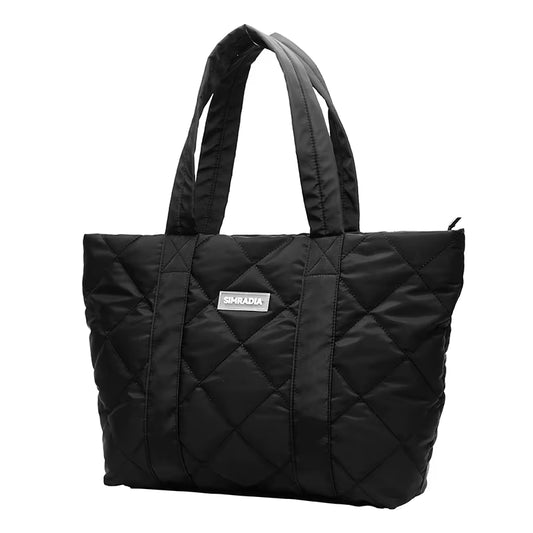 Puffy Bag Lightweight Quilted Tote Bags Puffy Shoulder Bag for Women Crossbody Purse Padded Handbag