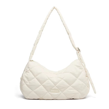 Trendy Soft Puffer Bag for Women'S Tote Bags Waterproof Clouds Crossbody Puffer Bag