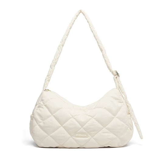 Trendy Soft Puffer Bag for Women'S Tote Bags Waterproof Clouds Crossbody Puffer Bag