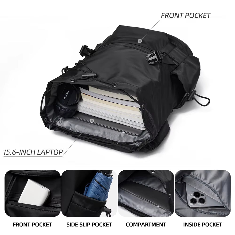 MOYYI Rucksack Bags for Men Travel College Backpack Camping Large Outdoor Men'S Travel Backpack