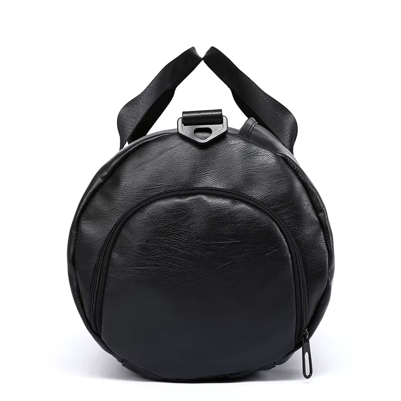 Large Size Travel Bag Duffel Bag with Shoe Compartment Sport Gym Travel Waterproof Black Customized