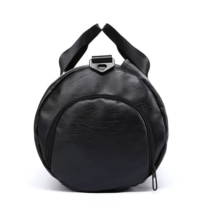 Large Size Travel Bag Duffel Bag with Shoe Compartment Sport Gym Travel Waterproof Black Customized