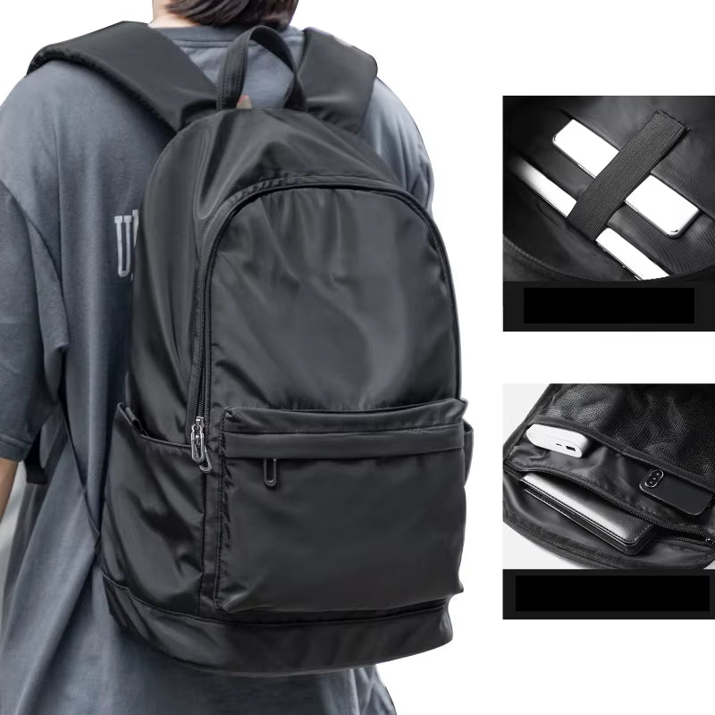 Lightweight School Bags for Men Laptop Backpack Outdoor Travel Sport College Backpack