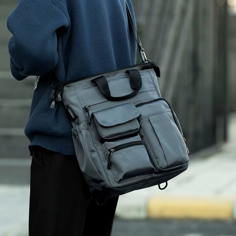 Anti-Theft Men Laptop Backpack Messenger Bags for Men Waterproof Briefcases Backpack