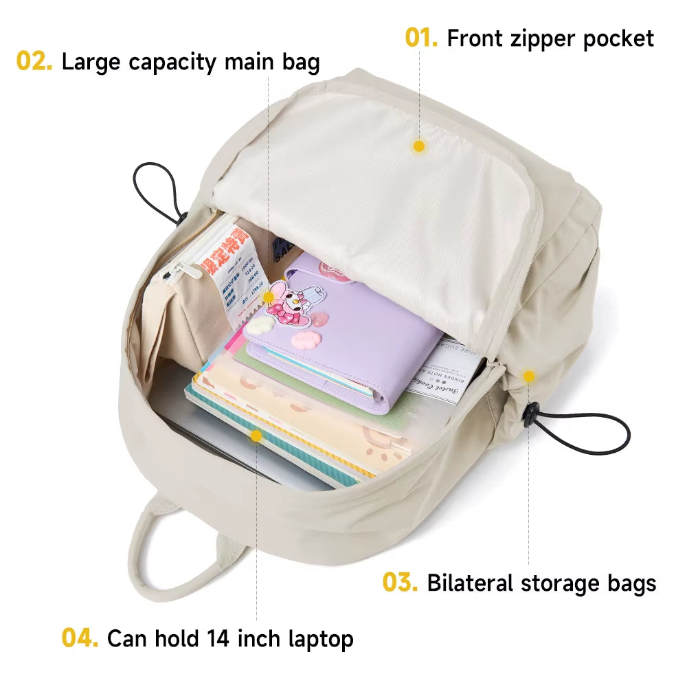 Aesthetic Backpack Unisex Laptop Backpack for Girl Knapsack Fashion Outdoor Teenager Backpack