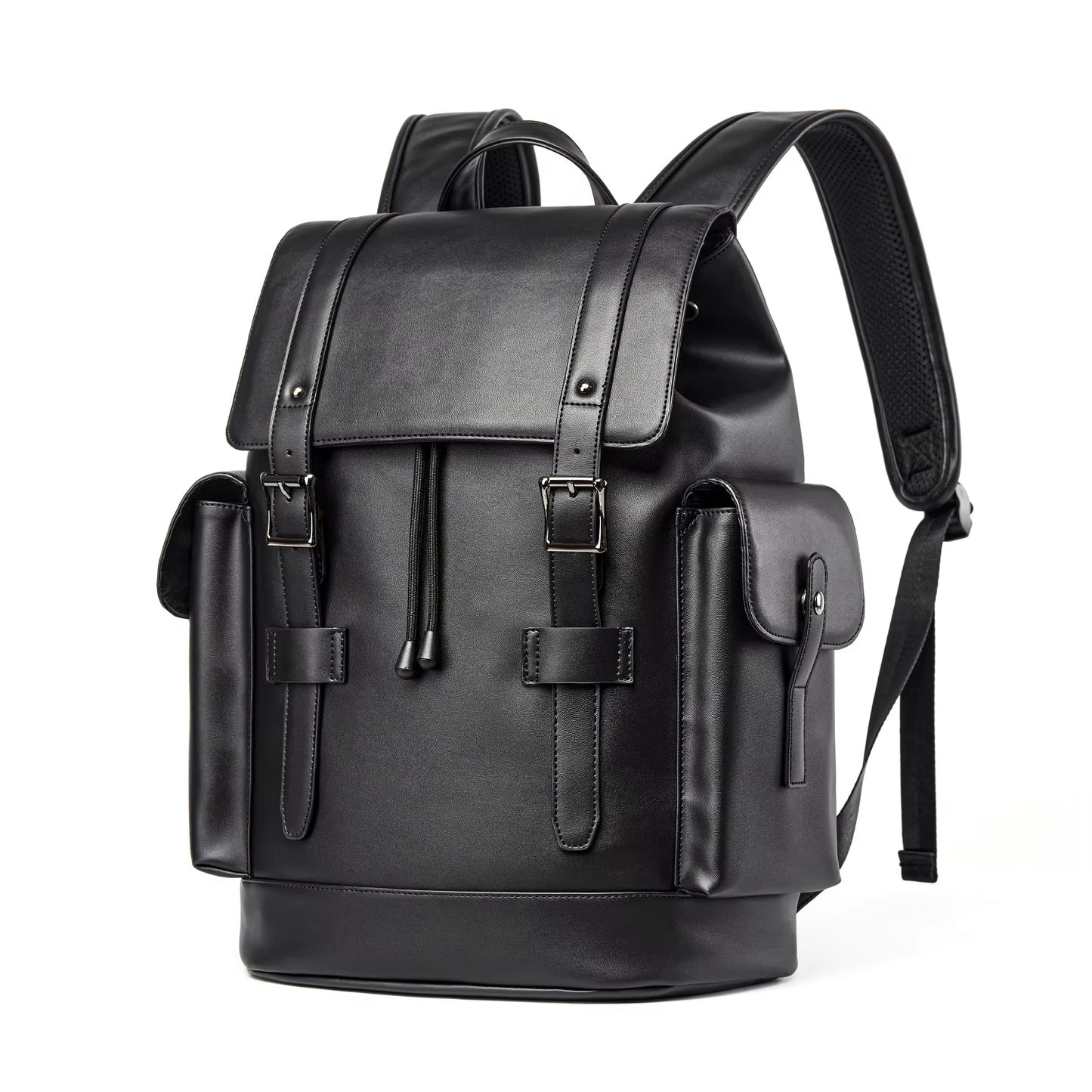 Luxury Eco-Friendly PU Leather Backpack Bags for Men'S Anti-Theft Laptop Backpack Bags