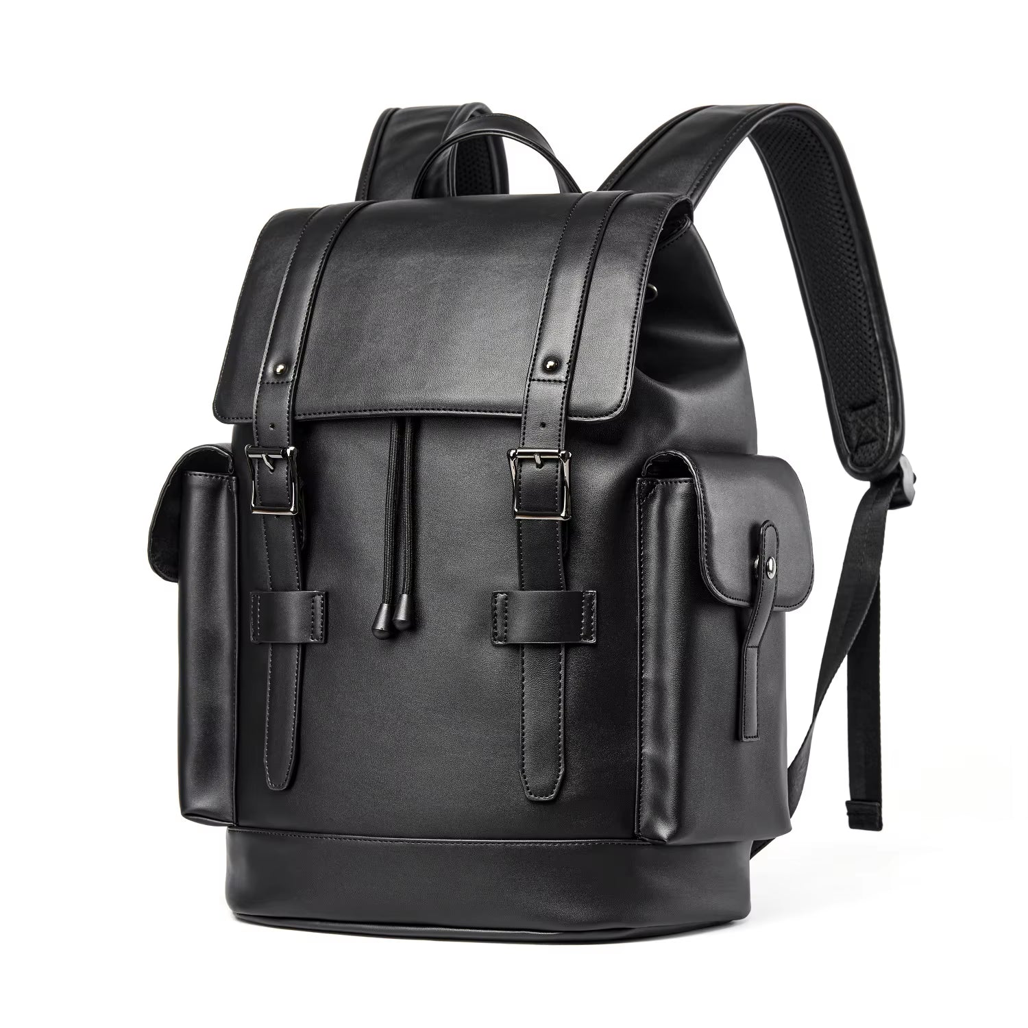Luxury Eco-Friendly PU Leather Backpack Bags for Men'S Anti-Theft Laptop Backpack Bags