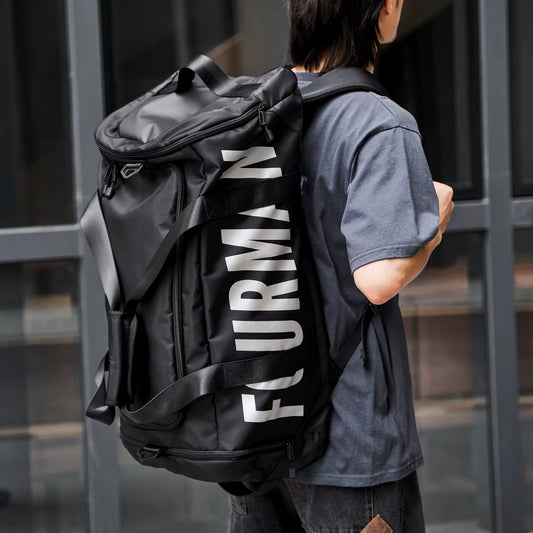 Large Capacity Unisex Duffel Bags Multi-Function Travel Bag Backpack Oxford Zipper Outdoor Gym Bags Sports Men'S Tote Handbag