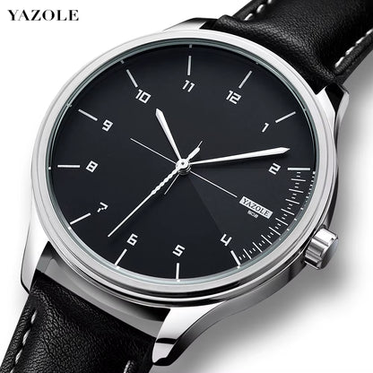 Yazole J 502 Hot Sale Men Quartz Watches Factory Wristwatches Relojes Masculinos Wholesale OEM ODM Business Watches