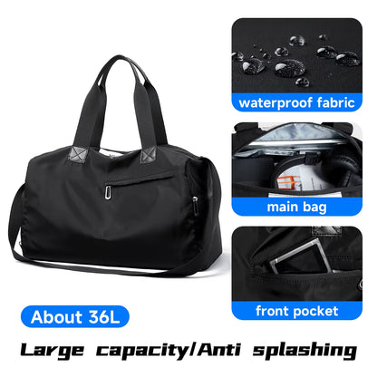 Large Capacity Travel Bag for Men Carry on Duffle Bag Custom Logo Sport Gym Bags