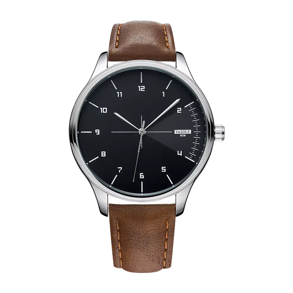 Yazole J 502 Hot Sale Men Quartz Watches Factory Wristwatches Relojes Masculinos Wholesale OEM ODM Business Watches