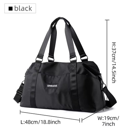 Custom Logo Waterproof Duffel Bag Travel Bag Outdoor for Woman Gym Bags Sports Yoga Handbags for Girl