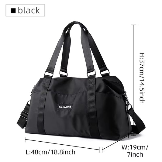 Custom Logo Waterproof Duffel Bag Travel Bag Outdoor for Woman Gym Bags Sports Yoga Handbags for Girl
