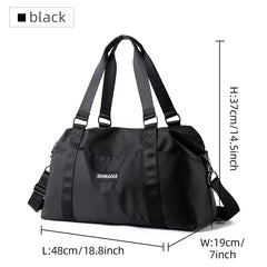 Custom Logo Waterproof Duffel Bag Travel Bag Outdoor for Woman Gym Bags Sports Yoga Handbags for Girl