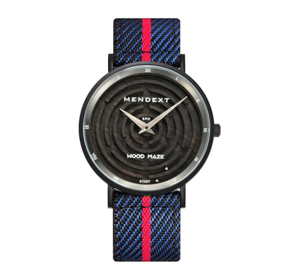 Black Myth Maze Game Sapphire Crystal 316L Stainless Steel Quality Quartz Movt Wooden Men Watch Muti - Color Hemp Rope Wrist Watch - MCROONS.COM