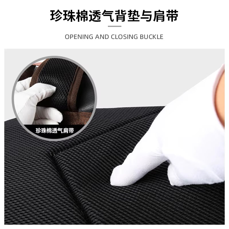 New Fashion Wholesale Waterproof Backpack Black Business School Men Designer Leather Backpacks