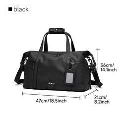 MOYYI Wholesale Customized Men'S Travel Bag PVC Duffel Bag for Men Large Capacity Unisex Waterproof Outdoor Gym Travel Bags
