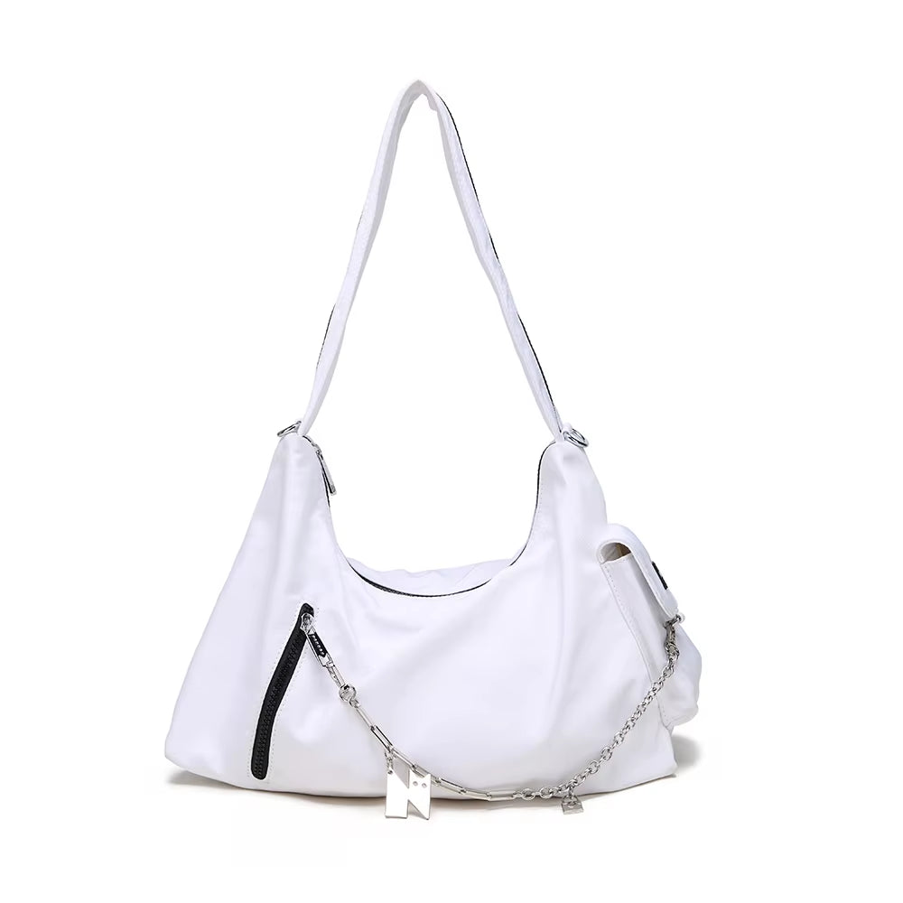 NOXXON Women Messenger Bag Multi Pockets Nylon Waterproof Travel Bag Shoulder Handbag Casual Travel Purse for Girls Daily Use
