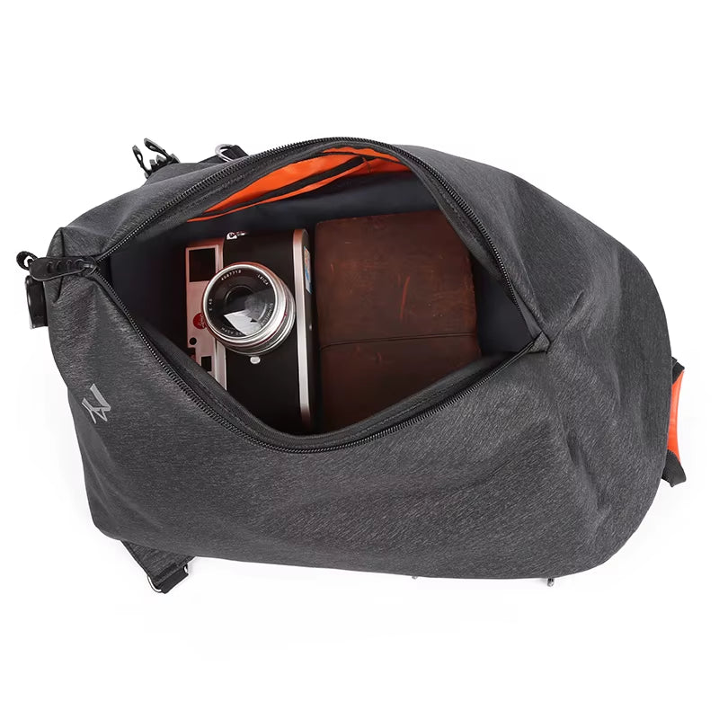 Crossbody Sling Backpack for Men and Women Lightweight Shoulder Backpack with USB Charge