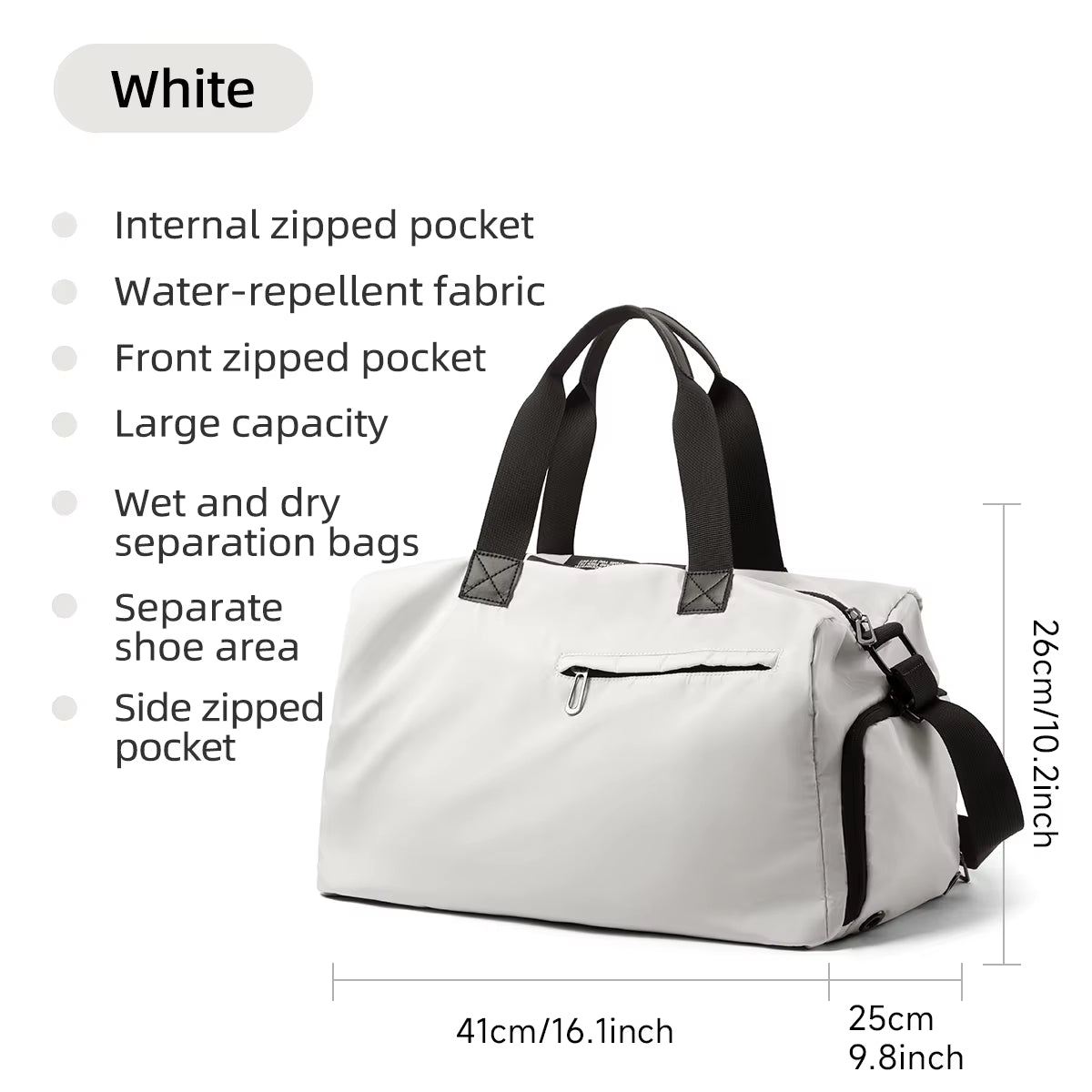 Large Capacity Travel Bag for Men Carry on Duffle Bag Custom Logo Sport Gym Bags
