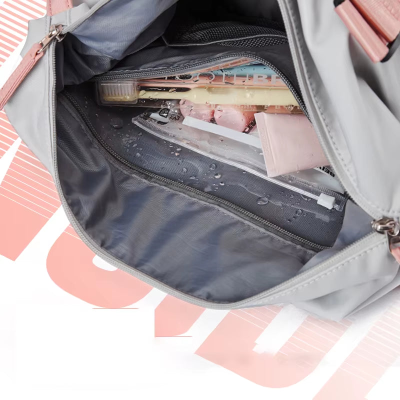 Waterproof Weekend Travel Bag Gym Fashion Casual Duffel Bag Gym Bag for Women