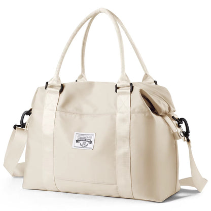 Custom Logo Waterproof Duffel Bag Travel Bag Outdoor for Woman Gym Bags Sports Yoga Handbags for Girl - MCROONS.COM