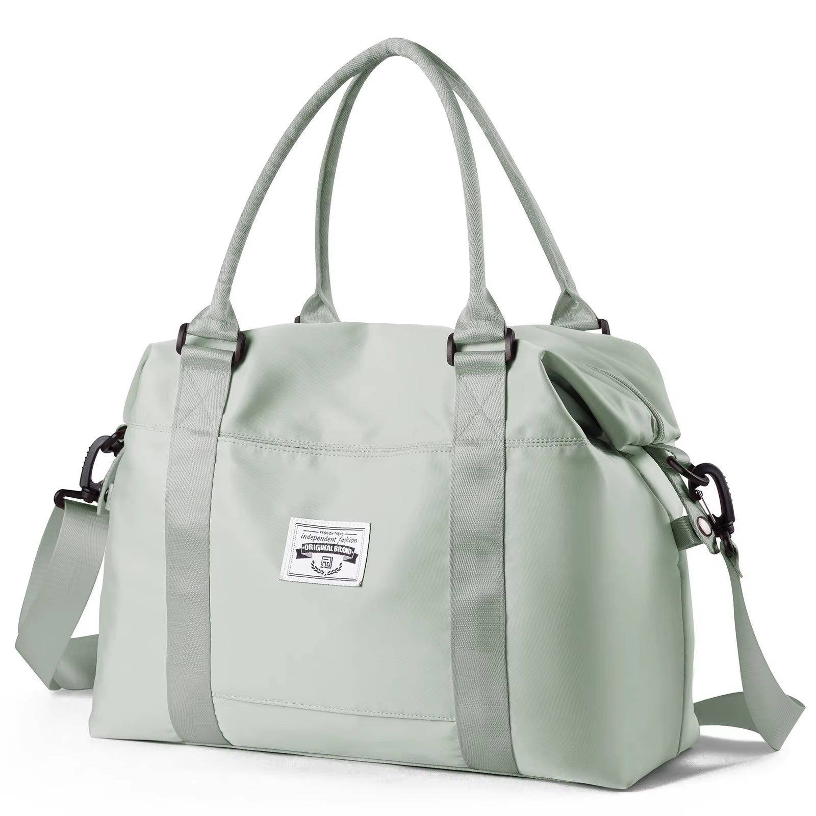 Custom Logo Waterproof Duffel Bag Travel Bag Outdoor for Woman Gym Bags Sports Yoga Handbags for Girl - MCROONS.COM