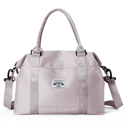 Custom Logo Waterproof Duffel Bag Travel Bag Outdoor for Woman Gym Bags Sports Yoga Handbags for Girl - MCROONS.COM
