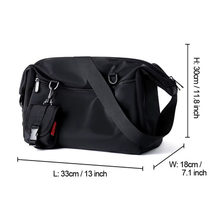 Custom Sport Fashion Style Messenger Crossbody Bag for Men Custom Shoulder Bag - MCROONS.COM