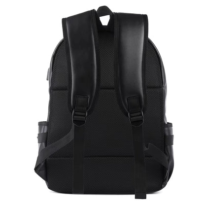 Guangzhou College School Polyester Laptop Bags for Men PVC Leather Backpack Bags