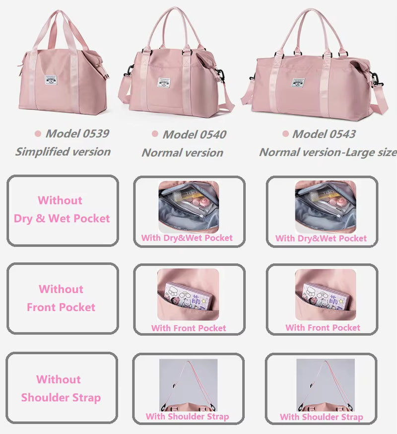 Wholesale Carry on Travel Bags Waterproof Customized Logo Outdoor Overnight Yoga Gym Luggage Bags Duffle Bag for Man Handbags