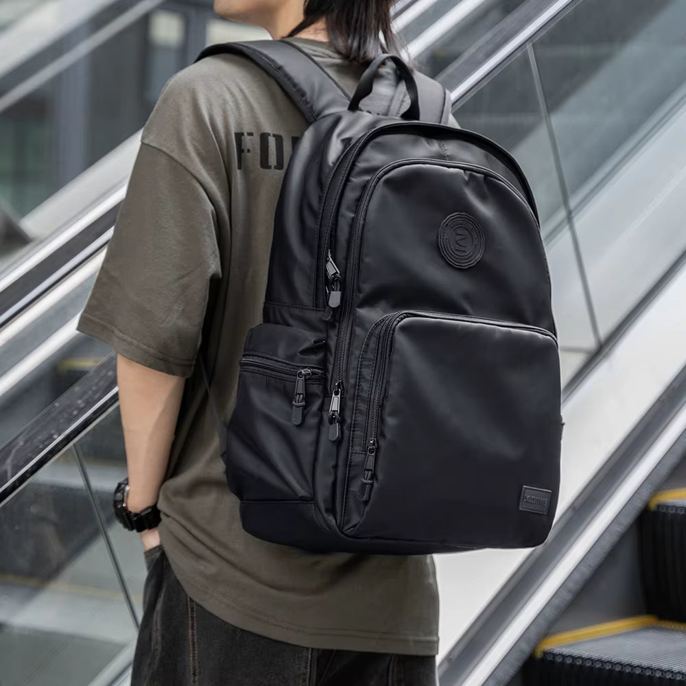 Teenage Denim School Backpack Unisex Usb Student Laptop Bag Custom Waterproof Backpack.