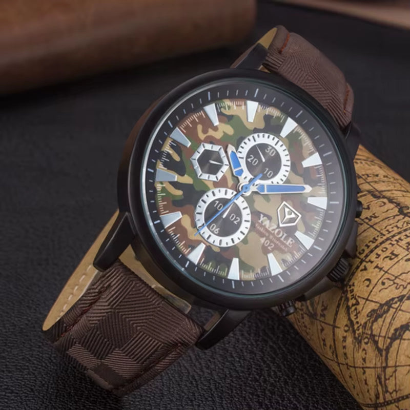 Yazole J 402 Sports Watch Waterproof Luxury Quartz Watch Business Clock Men'S Wristwatches
