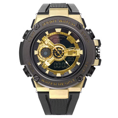 Luxury Gold Digital Watches Men Wrist Sport Wrist Watch Alloy Case Waterproof Fashion Watches Colorful Relojes